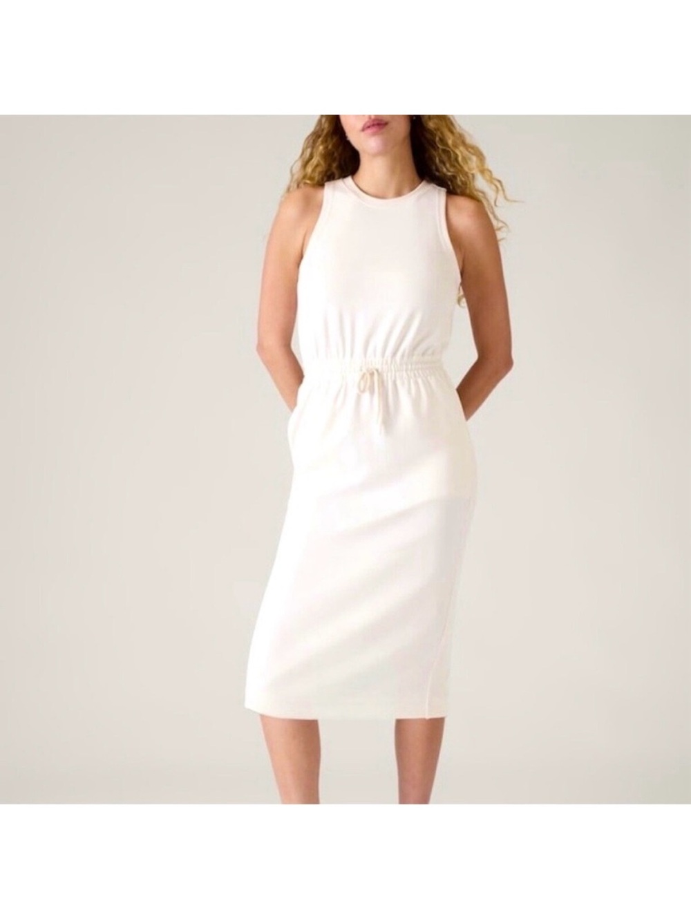 Athleta Seasoft midi dress